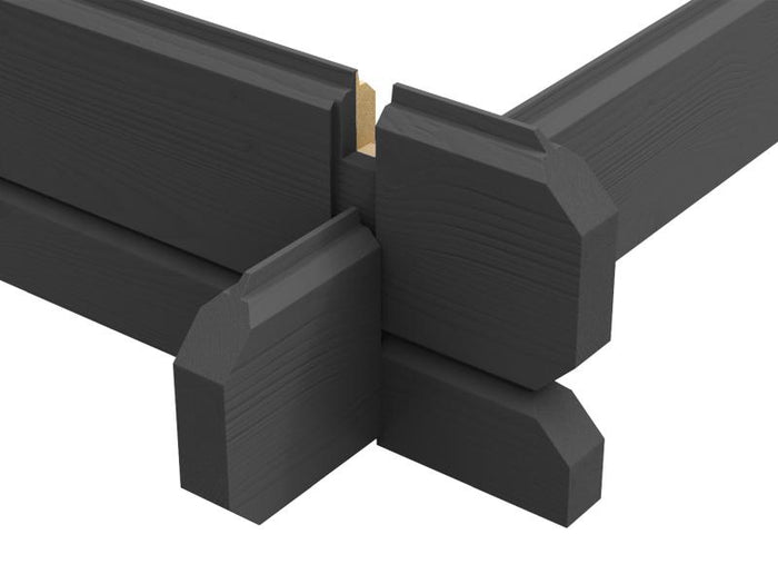 Weka Gartenhaus 209 Gr. 1 graphitgrau