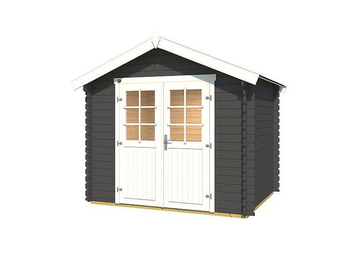 Weka Gartenhaus 209 Gr. 2 graphitgrau