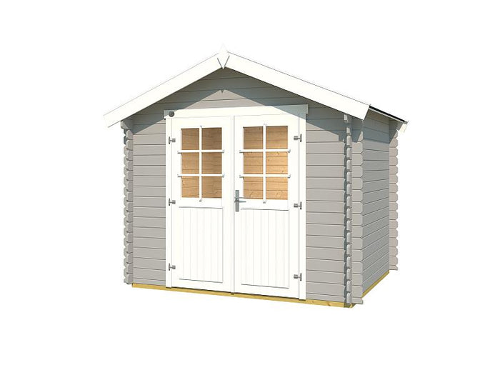 Weka Gartenhaus 209 Gr. 2 hellgrau