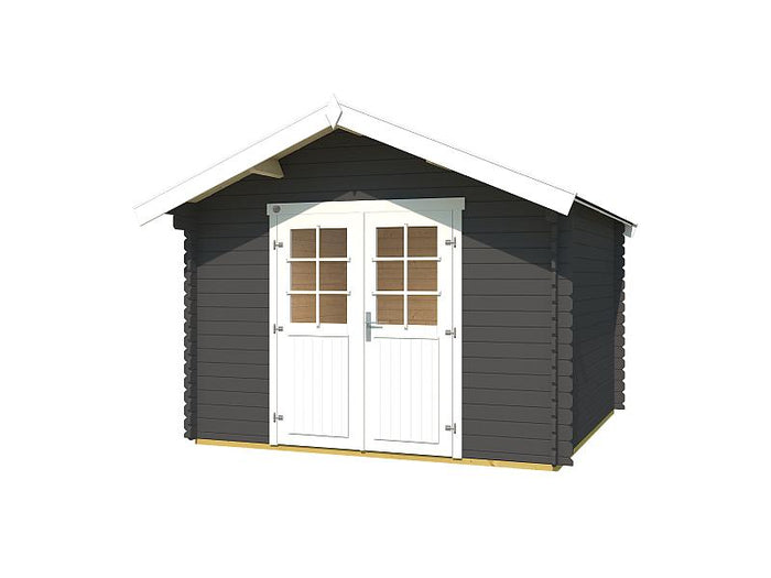Weka Gartenhaus 209 Gr. 2,5 graphitgrau