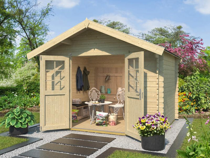 Weka Gartenhaus 209 Größe 2.5