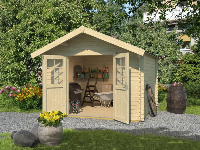 Weka Gartenhaus 209 Größe 3