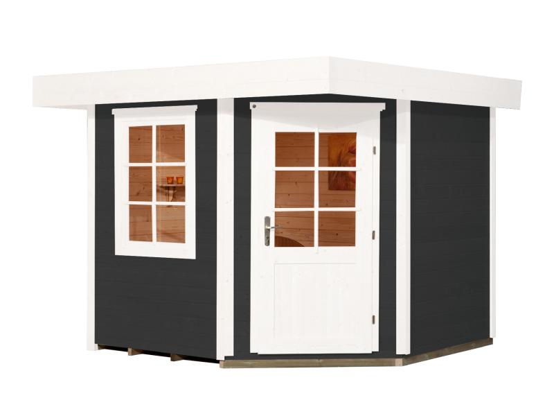 Weka Gartenhaus 213 Plus Gr 2 anthrazit