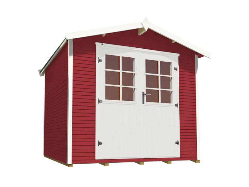 Weka Gartenhaus 218 Größe 1 schwedenrot 28mm