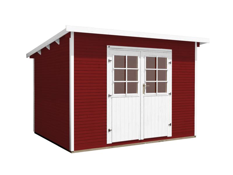 Weka Gartenhaus 219 Größe 3 schwedenrot 28 mm