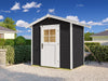 Weka Gartenhaus 223 Größe 1 mit Einzeltür anthrazit