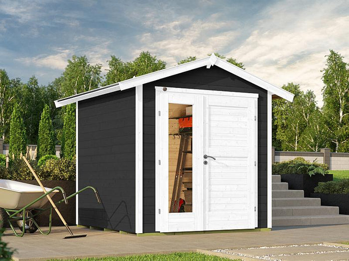 Weka Gartenhaus 224 A Gr. 1 anthrazit