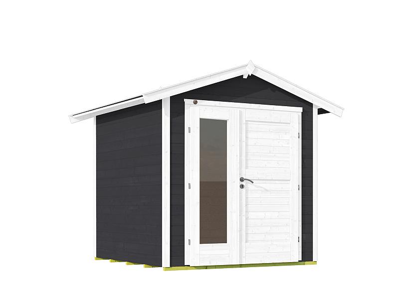 Weka Gartenhaus 224 A Gr. 1 anthrazit