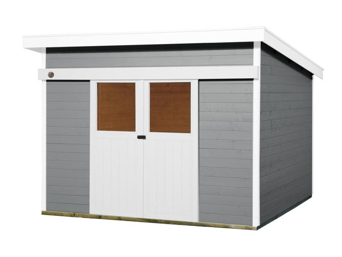 Weka Gartenhaus 225 Größe 1 grau