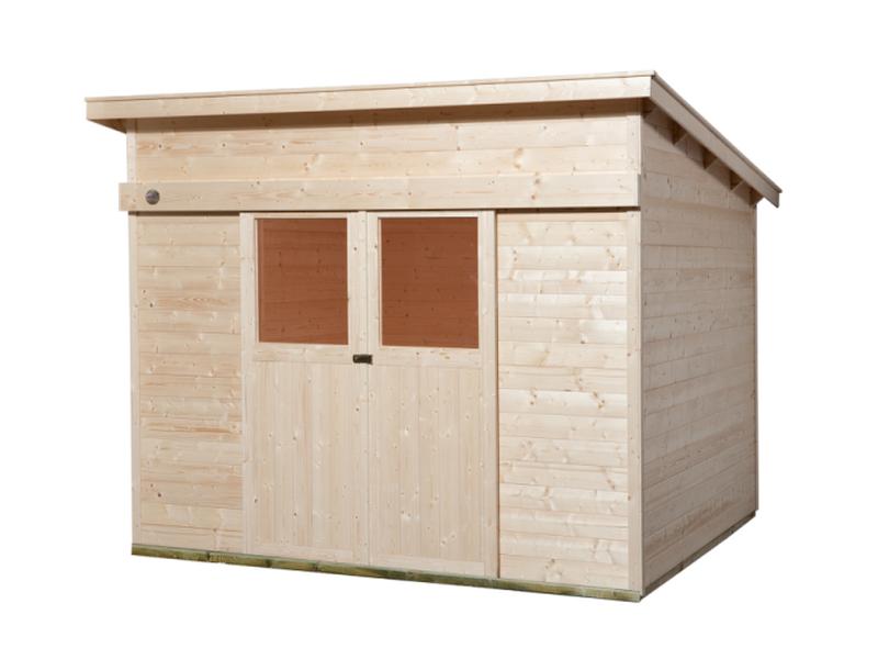 Weka Gartenhaus 225 Größe 1 natur