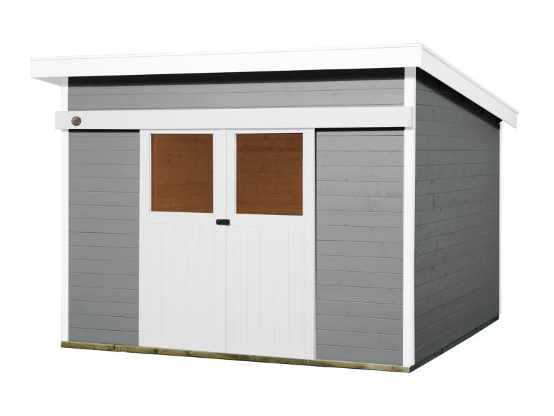 Weka Gartenhaus 225 Größe 2 grau