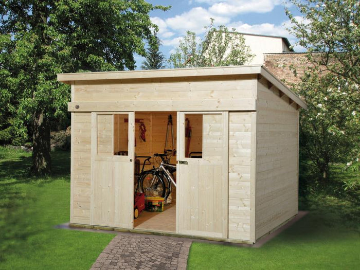 Weka Gartenhaus 225 Größe 2 natur