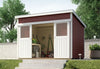 Weka Gartenhaus 225 Größe 2 schwedenrot