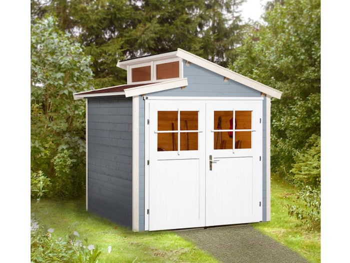 Weka Gartenhaus 226 Größe 1 grau