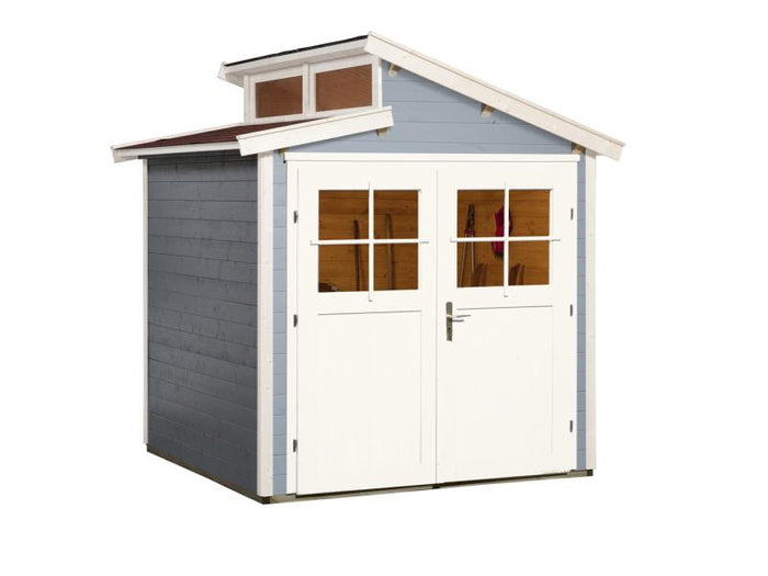 Weka Gartenhaus 226 Größe 1 grau