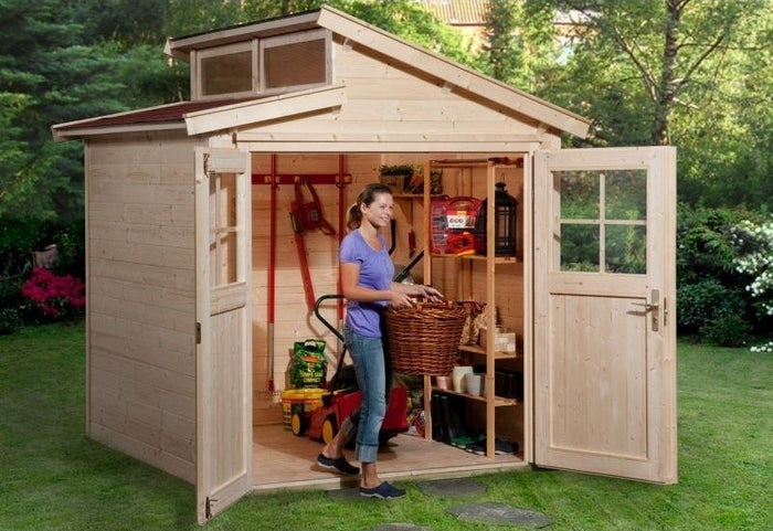 Weka Gartenhaus 226 Größe 1 natur