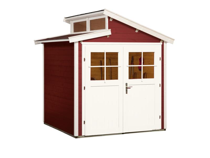 Weka Gartenhaus 226 Größe 1 schwedenrot