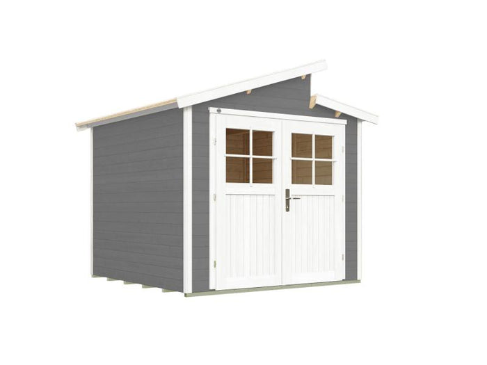 Weka Gartenhaus 226 Größe 2 grau