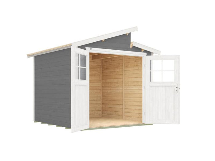 Weka Gartenhaus 226 Größe 2 grau