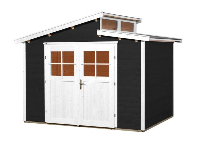 Weka Gartenhaus 226 Größe 3 anthrazit