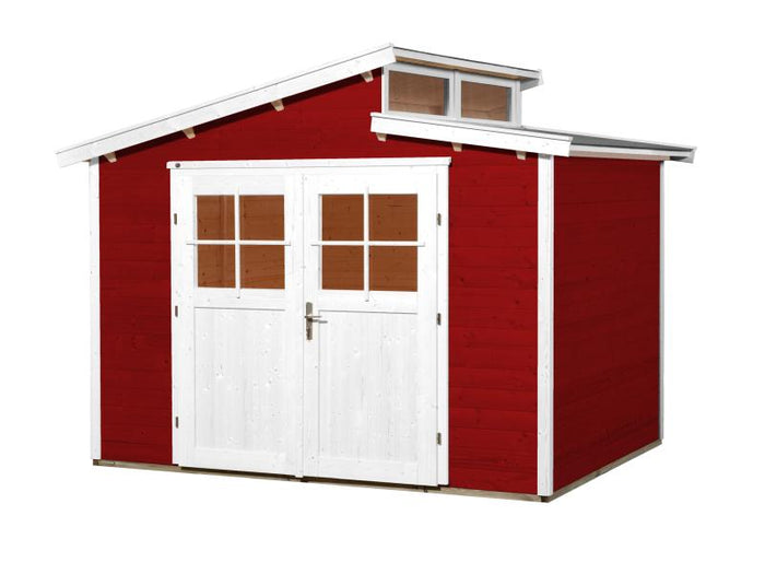 Weka Gartenhaus 226 Größe 3 schwedenrot