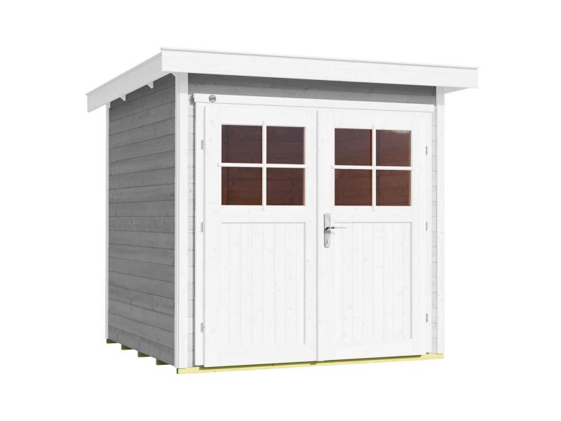 Weka Gartenhaus 227 Größe 1 grau