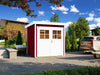 Weka Gartenhaus 227 Größe 1 schwedenrot