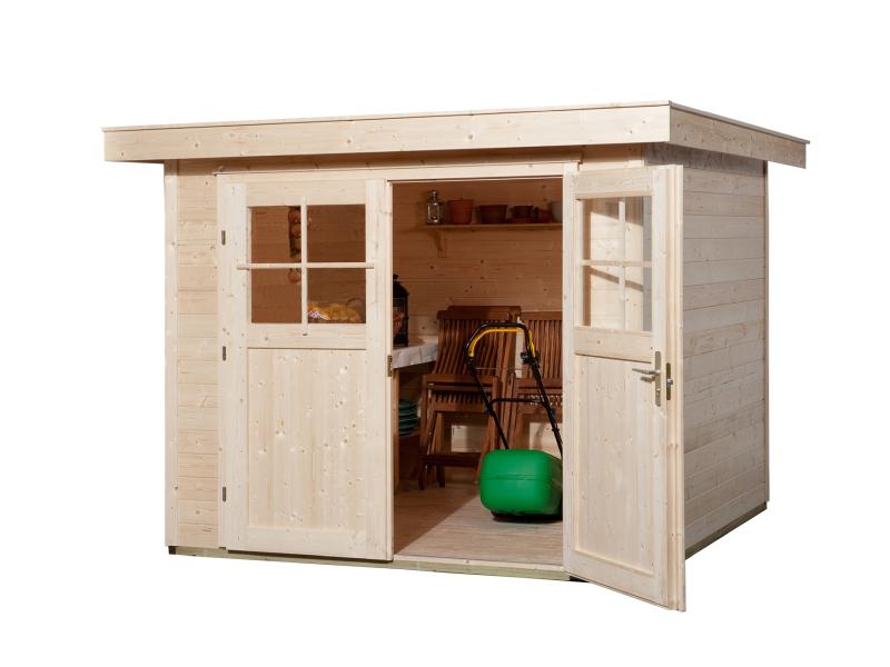 Weka Gartenhaus 227 Größe 2 natur