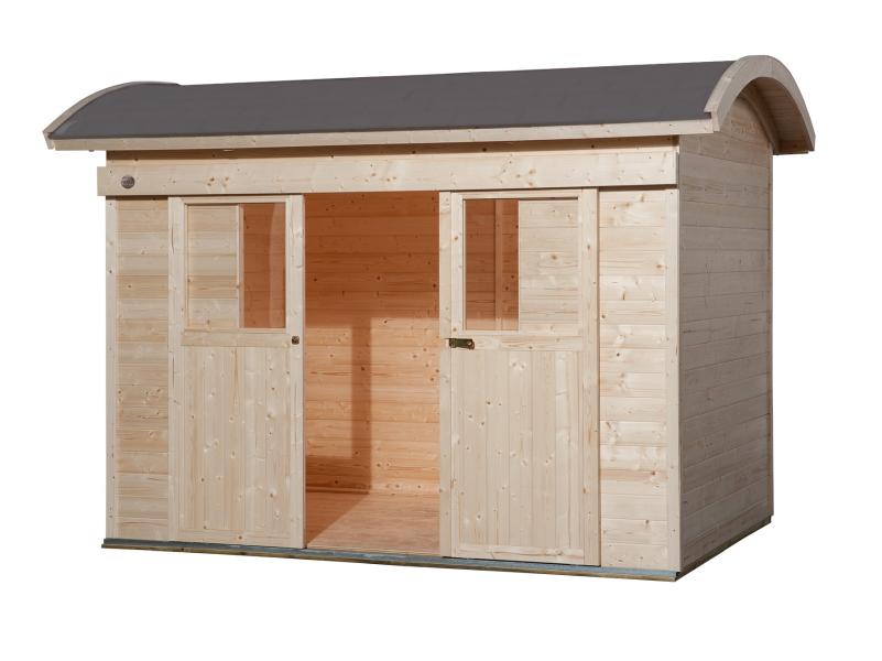 Weka Gartenhaus 228 natur 21 mm