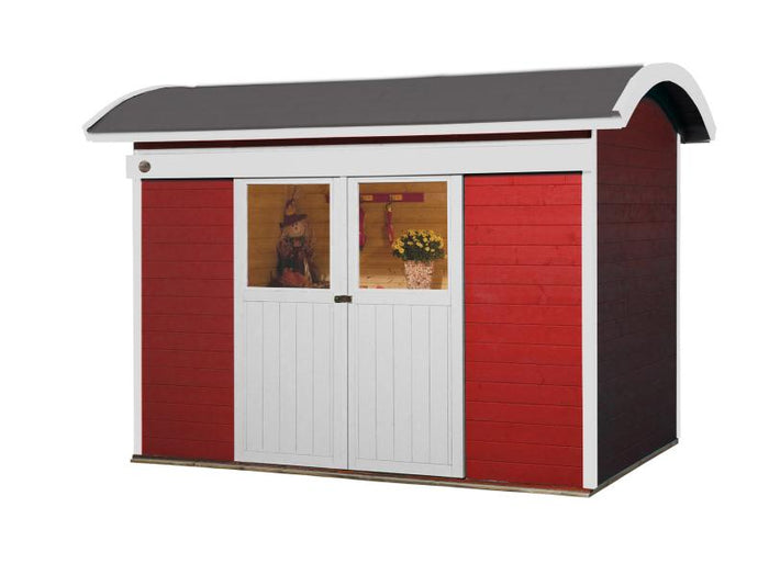 Weka Gartenhaus 228 schwedenrot 21 mm