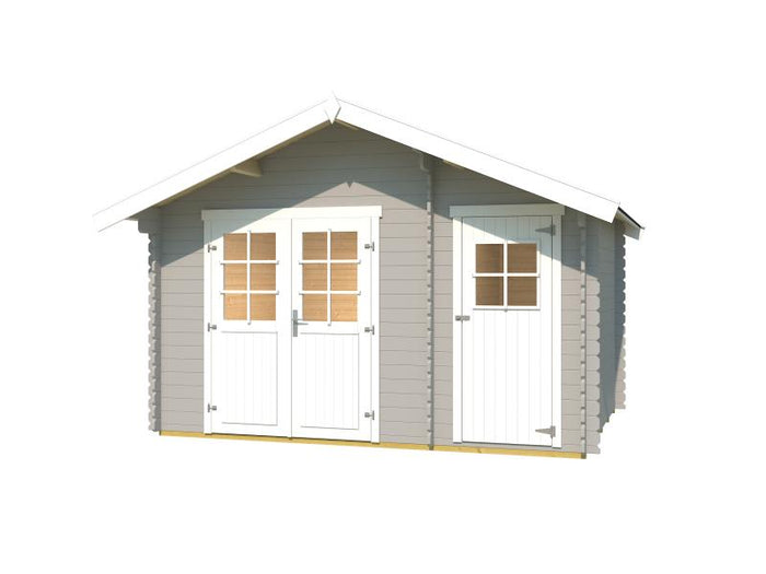 Weka Gartenhaus 253 Größe 2- 28 mm hellgrau