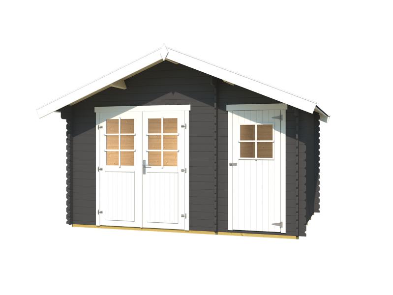 Weka Gartenhaus 253 Größe 2- 28 mm graphitgrau