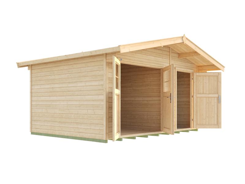 Weka Gartenhaus 261 Größe 2 28 mm