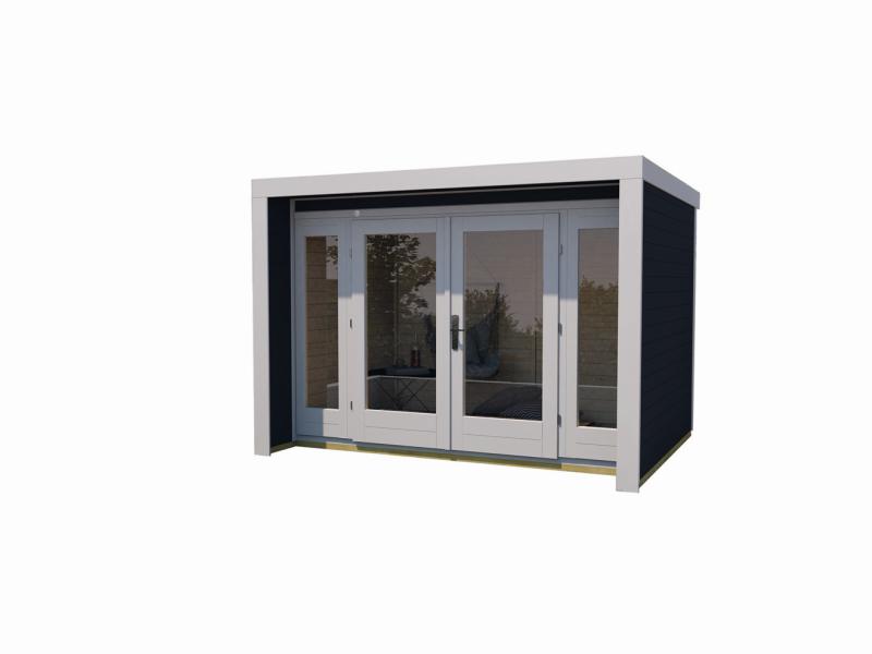 Weka Gartenhaus 263 Größe 2 anthrazit