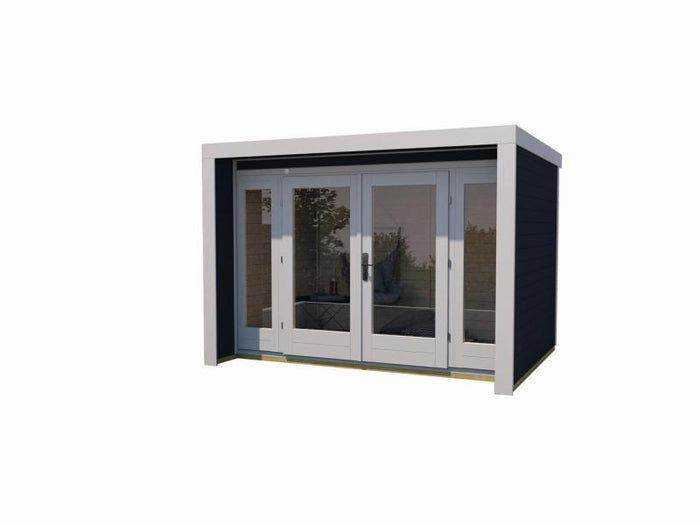 Weka Gartenhaus 263 Größe 2 anthrazit