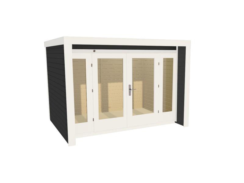 Weka Gartenhaus 263 Größe 2 anthrazit