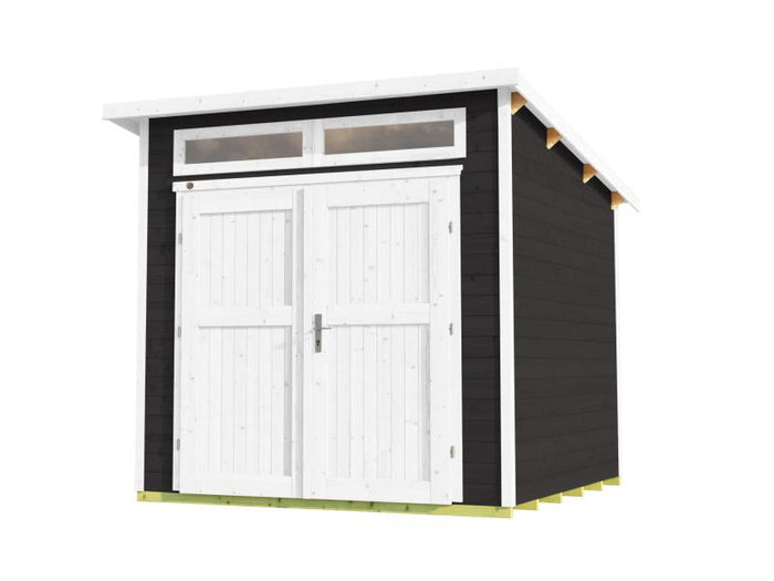 Weka Gartenhaus 264 Gr. 1 ,21 mm, anthrazit