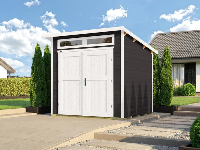 Weka Gartenhaus 264 Gr. 2 21 mm anthrazit