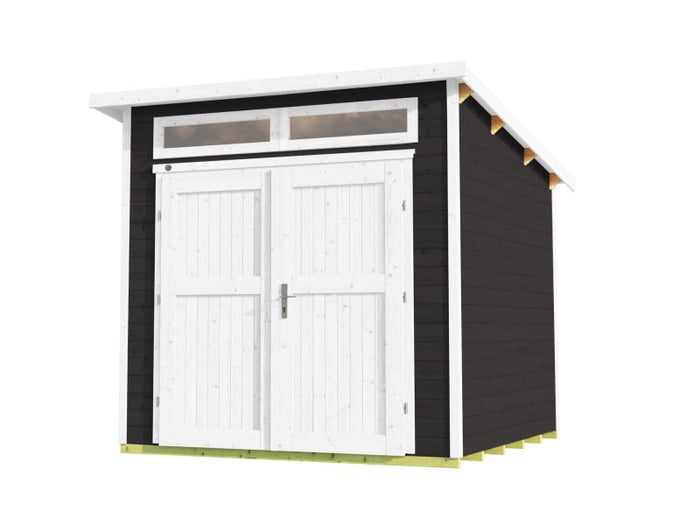 Weka Gartenhaus 264 Gr. 2 21 mm anthrazit