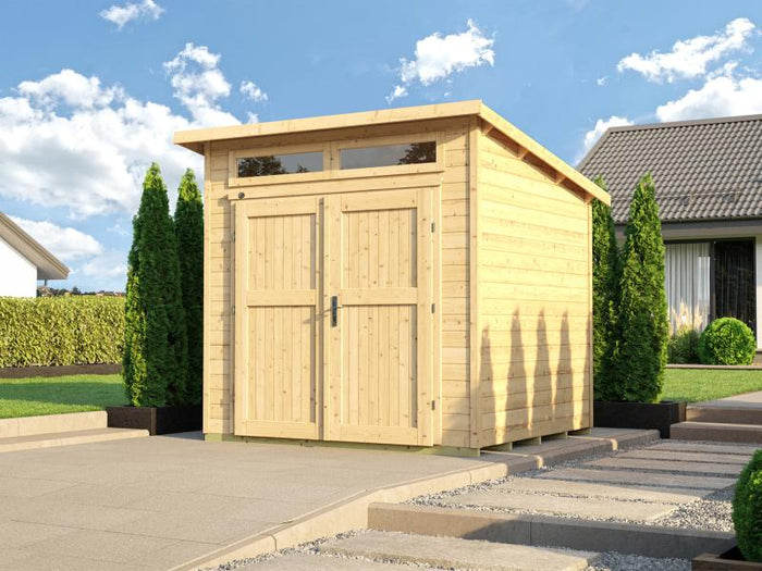 Weka Gartenhaus 264 Gr. 2 21 mm natur