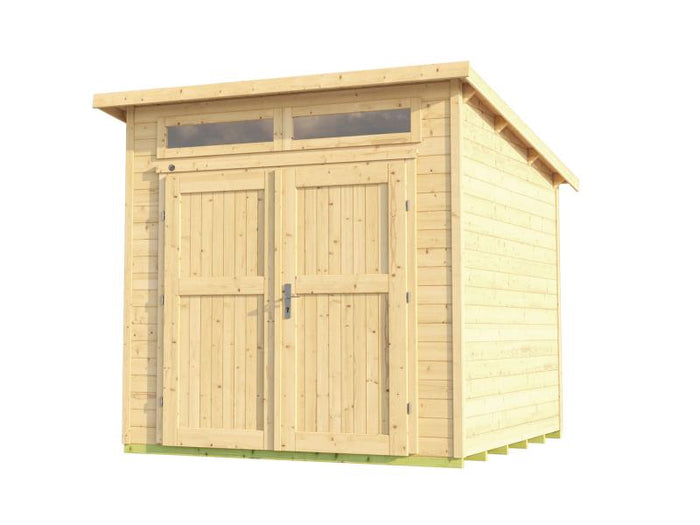 Weka Gartenhaus 264 Gr. 2 21 mm natur