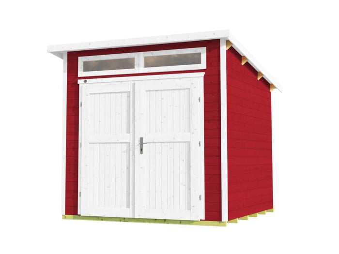 Weka Gartenhaus 264 Gr. 2 21 mm schwedenrot