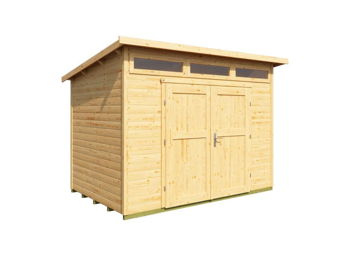 Weka Gartenhaus 264 Gr. 3 21 mm natur