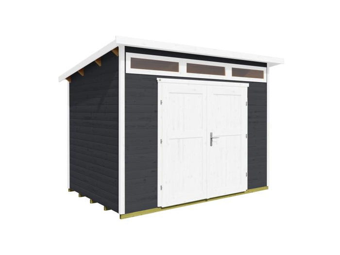 Weka Gartenhaus 264 Gr. 4 21 mm anthrazit