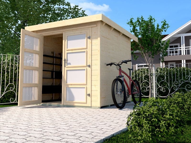 Weka Gartenhaus 321 Größe 1 natur