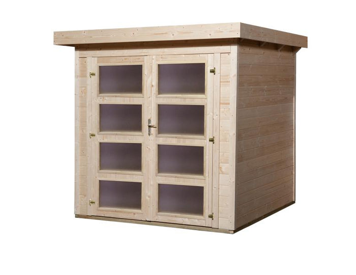 Weka Gartenhaus 321 Größe 3 natur