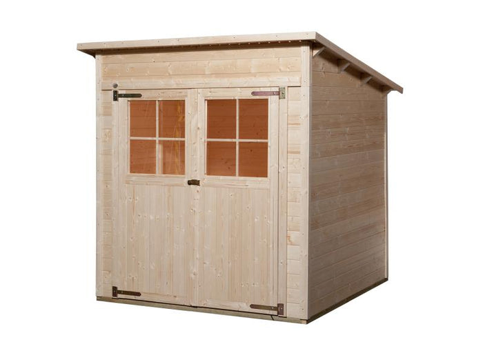 Weka Gartenhaus 325 Größe 1 natur