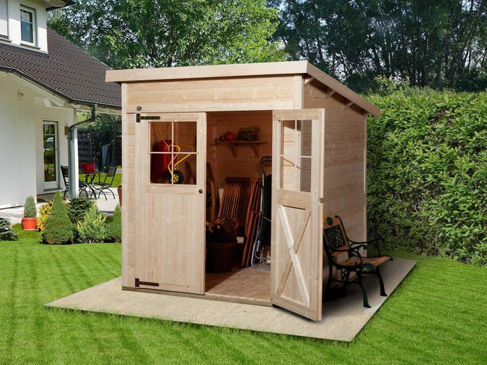 Weka Gartenhaus 325 Größe 2 natur