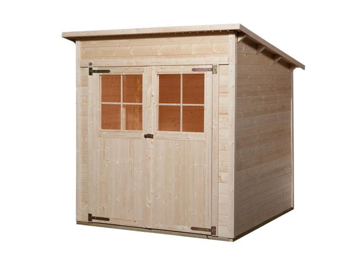 Weka Gartenhaus 325 Größe 2 natur