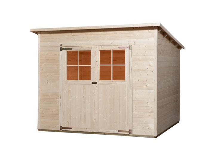 Weka Gartenhaus 325 Größe 3 natur